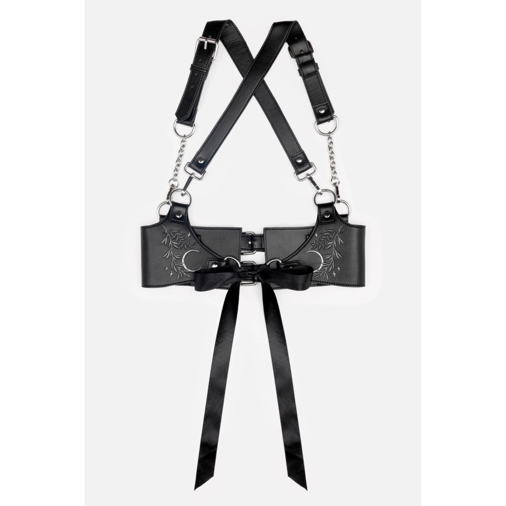 Restyle - Moon Gazer Reversible Harness - Schwarz